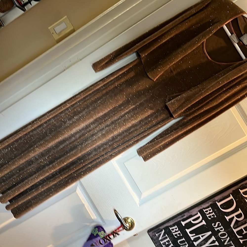 Rabbitt Shimmery Gold Gown - Women’s Sz 10